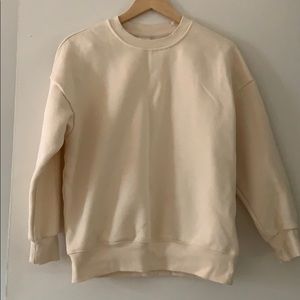 Unisex fleece sweatshirt